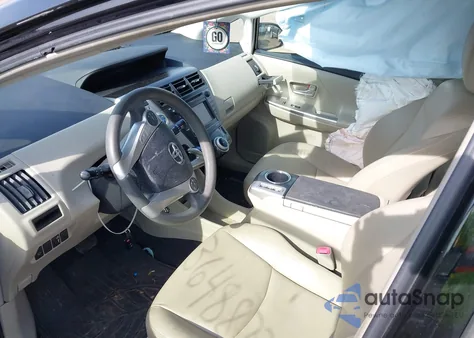 2012 Toyota Prius V Five from USA, damaged, VIN JTDZN3EU6C3062835